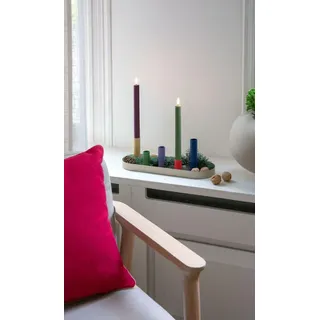 REMEMBER magnetischer Kerzenhalter Luna oval",