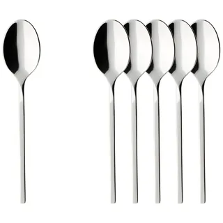 Villeroy & Boch Espressolöffel 6 St. Edelstahl 10,8 cm Silber