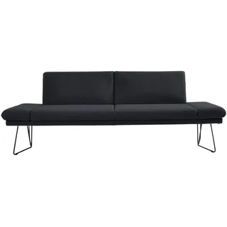K+W Komfort & Wohnen Polsterbank Pego Blau 226 x 88 x 66 cm
