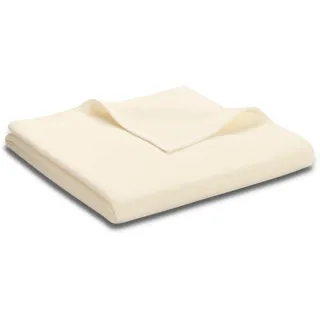 Biederlack Unicolour Kuscheldecke 180 x 220 cm Beige