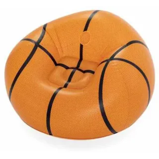 Bestway Basketball Air Aufblasbares Sofa - Orange / Black - +6 Jahre