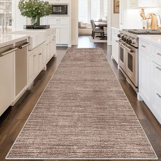 Läufer Teppich Flur 80 x 200 cm Küchenteppich Waschbar Rutschfest Bettvorleger Teppichläufe Küchenläufer Teppich Küche für Durch das Waschbecken Schlafzimmer Wohnzimmer Esszimmer Eingangsbereich