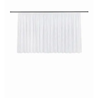 Fertigstore , Beige , Textil , Streifen , 450x150 cm , Heimtextilien, Vorhänge, Fertigvorhänge, Fertigstore