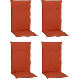 Beo Hochlehner-Sitzkissen MM12 Klassisches Design Terra 4er-Set