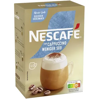 Gold Cappuccino Weniger Süß 10 x 12,5 g