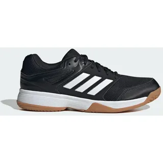 adidas Herren Speedcourt Mens Indoor Shoes, Core Black/Cloud White/Gum, 46 EU