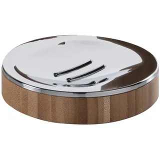 Gedy Macao Seifenschale, Maße und Gewicht: 2 x 11,7 x 11,7 cm & 0,081 kg, Seifenschale aus Bambus, natürliche Buche, Design R&S, 2 Jahre Garantie, einzigartig