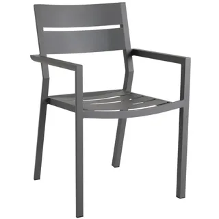 Brafab Delia Gartenstuhl mit Armlehne Aluminium pulverbeschichtet