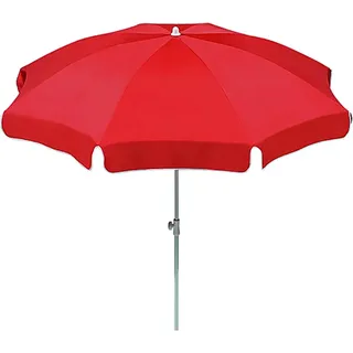 Schneider Balkonschirme Ibiza Ø 240 cm Terracotta mit Knickfunktion