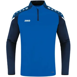 Jako Kinder Ziptop Performance, Royal/Marine, 128
