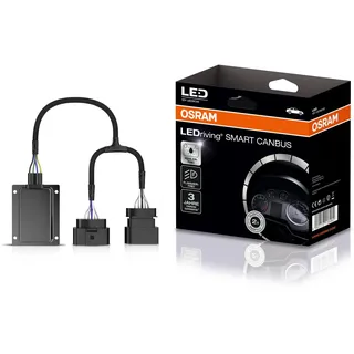Osram LEDriving SMART CANBUS, LEDSC02-1, umgeht das Lampenausfallerkennungssystem für LED Retrofit Lampen wie NIGHT BREAKER H7-LED