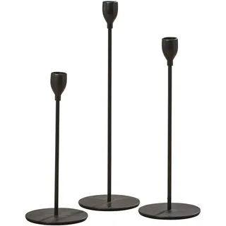 Boltze Kerzenleuchter Malte in schwarz,