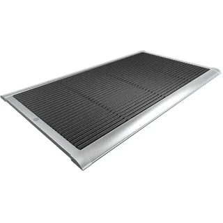 Outdoor-Fußmatte New Standard RiZZ grau, Designer Trudie Zuiddam/WELL design, 120x2.2x70 cm