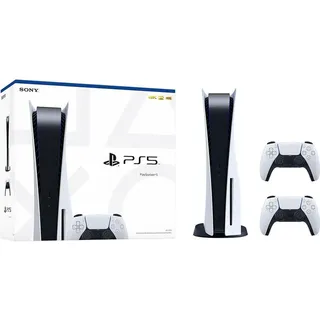 Playstation 5 Disc Edition + 2. DualSense Wireless-Controller