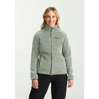 3-in-1-Funktionsjacke JACK WOLFSKIN "MOONRISE 3IN1 JKT W", Damen, Gr. XXL, grün (mint leaf1), Web, Fleece, Obermaterial: 100% Polyester. Futter: 100% Polyester, unifarben, hoch geschlossener Ausschnitt, Jacken 3-in-1-Funktionsjacke, mit herausnehmbarer Fleecejacke, winddicht, wasserabweisend
