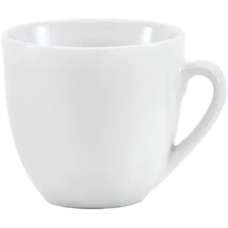 VAN WELL Kaffeetasse 0,23 l Weiß 6 St.