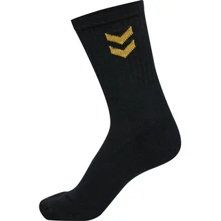 hummel hmlE24C Socks Socken BLACK/GOLD 32-35