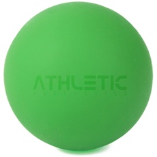 ATHLETIC AESTHETICS Massage-Ball [6cm Durchmesser] - Als Lacrosse-Ball und Faszien-Ball zur Selbstmassage und zur Triggerpunkttherapie (genaue Behandlung von Verspannungen) geeignet (Grün)