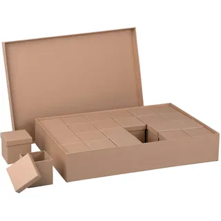 Rayher Adventskalender zum Befüllen 2023 67386000 Braun