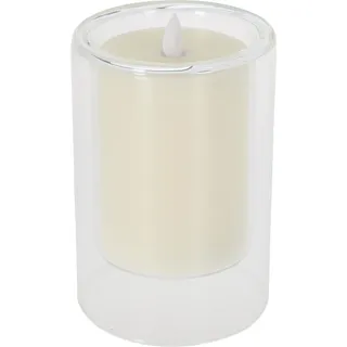 No disponible LED Kerze Ø 10 cm  weiß