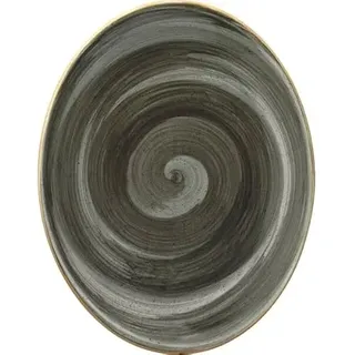 »Aura« Platte oval, space, Länge: 360 mm, Breite: 280 mm, 6 Stück