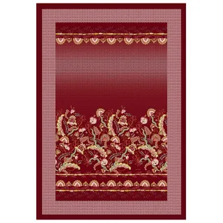 Bassetti Plaid CIVITA R1 rot 135X190 cm