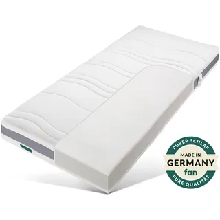 Taschenfederkernmatratze FAN "ProVita First Class T, Top-Preis/Leistung" Gr. 4, weiß, B:100cm H:24cm L:200cm, Bezug: 58% Polyester, 42% Viskose. Steppfüllung: 100% Polyester, Matratzen, Taschenfederkernmatratze, Über 1600 5-Sterne-Bewertungen, Matratze in 90x200 cm, 140x200 cm