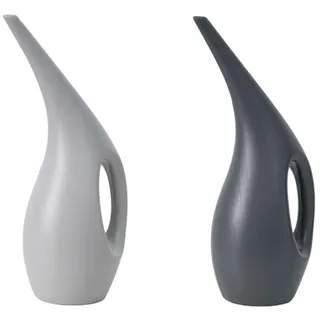 2Pcs Kunststoff Gießkanne Haushalts Mund Bewässerung Wasserkocher mit Griff Haus Pflanze Bewässerung Glas für Haus Garten Büro 1. 5L