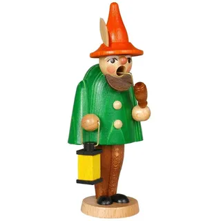 Miniaturräuchermann Wichtel grün HxBxT 12x4x4cm NEU Rauchen Rauchfigur Rauchmann