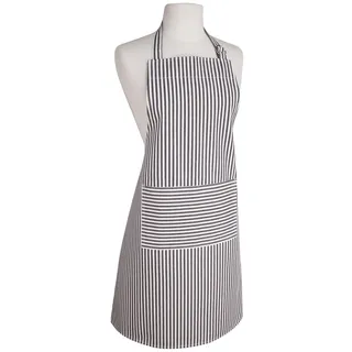 Now Designs Kochschürze Basic Baumwolle schmal gestreift schwarz