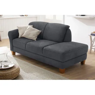 Home affaire Recamiere »Gotland« wahlweise Armlehne links oder rechts, in drei Bezugsqualitäten, grau