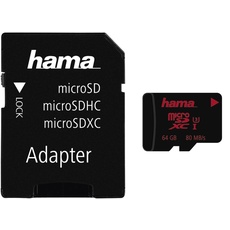 Bild microSDXC 64GB UHS-I U3 + SD-Adapter/Foto