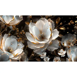 Heizkörperabdeckung Magnetmatte Wohnzimmerdeko Blumen 60x100