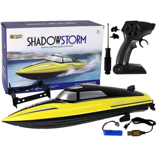 Motorboot R/C Boot Schnellboot Rennboot Ferngesteuert Spielzeug , Größe:UNIVERSAL - Gelb
