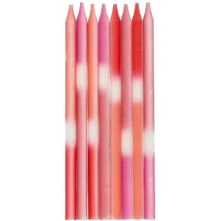 Folat 24191 Kuchen Kerzes Nude Delight - 10 cm - 24 Stück Geburtstagskerzen für Geburtstag, Geburtstagsdeko, für Kinder Partys, Hochzeiten, Firmenfeiern, Jubiläen