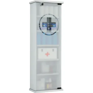 VCM Medizinschrank Omal Weiß