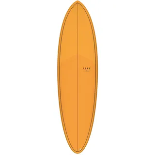 Torq surfboard Torq Epoxy TET 6.8, Funboard Blau Pinline