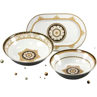 CreaTable Majestosa Servier-Set 3-tlg. mehrfarbig