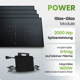Tepto 2000W Balkonkraftwerk MaxPower