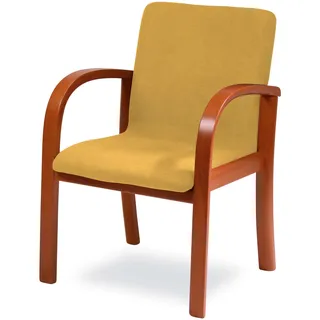 Home Affaire Esszimmersessel LINA707 Polyester gelb