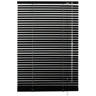 GARDINIA Jalousie Aluminium 120 cm x 175 cm Schwarz