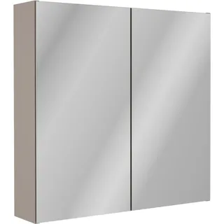 Fackelmann Spiegelschrank Compact Line 70 cm x 68 cm x 15,6 cm Kaschmir