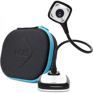 HUE HD Pro Flexible USB Video und Dokumentenkamera (Kamera in Schwarz mit Tragetasche in Schwarz)