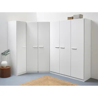 rauch Schrank-Set »Kleiderschrank Schrank Garderobe Wäscheschrank VANDOR« Set, weiß
