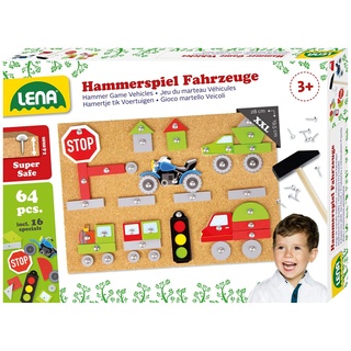 Lena LENA® Hammerspiel Fahrzeuge,