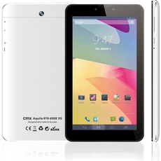 CMX AQUILA 070-0508 2x3G-Sim - Tablet - Android 4,4 (KitKat) - 8GB - 17,78 cm (7) TFT (1024 x 600) (3G, 7", 8 GB, White), Tablet, Weiss