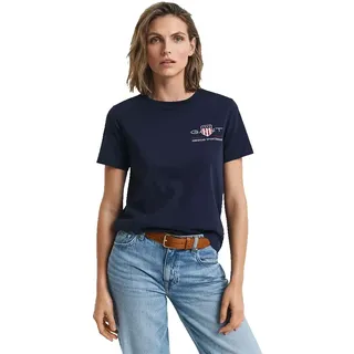 GANT 4200277 Kurzarm-t-shirt - Evening Blue - L
