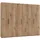 Drehtürenschrank Level 36A 300 x 236 x 58 cm Braun