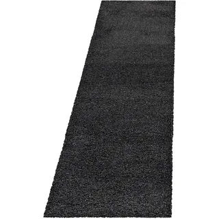 Ayyildiz FLUFFY 3500 Hochflorteppich 60 x 110 cm Grau