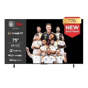 TCL 75T7B 75&#8243; QLED Pro 4K Ultra HD TV um 805,71 € statt 1172,39 €